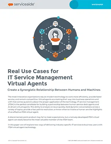 Real Use Cases for IT Service Management Virtual Agents